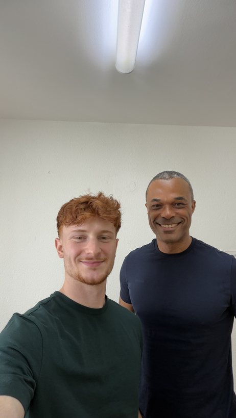 Selfie von Eric Timmer und Ray Popoola