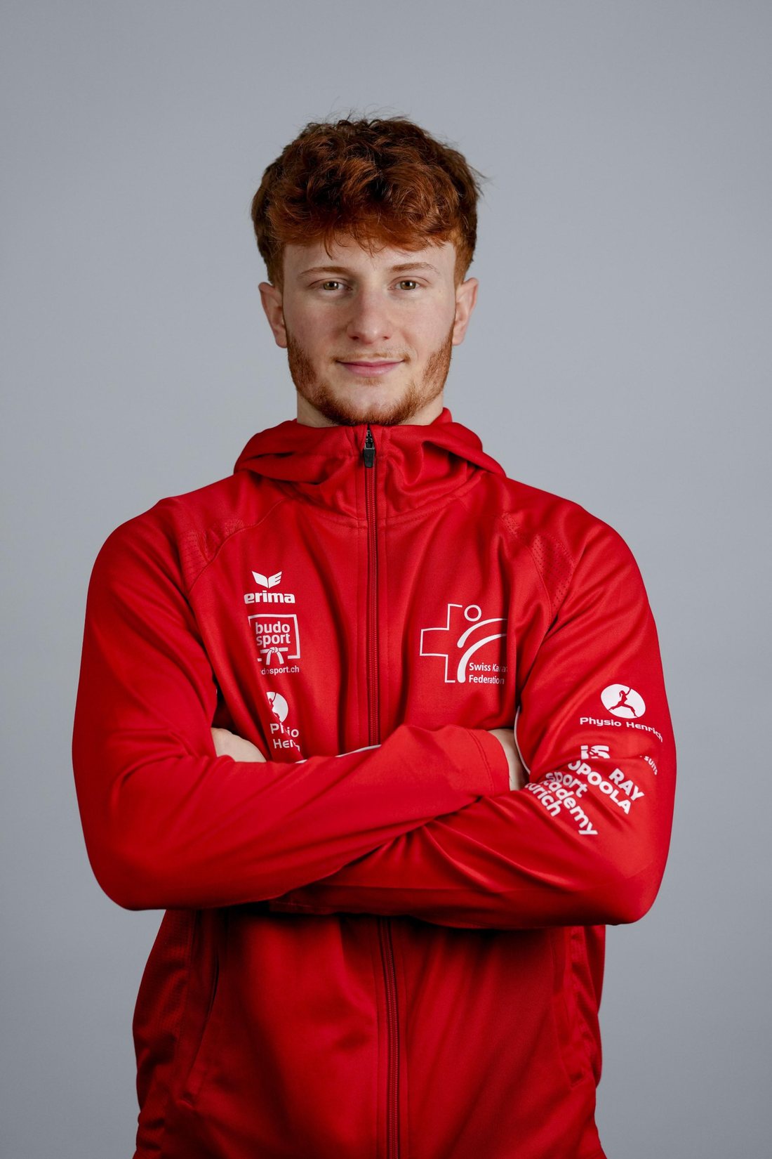 Eric Timmer im Dress der Swiss Karate Federation